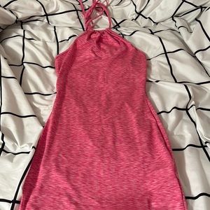 Pink Halter Dress